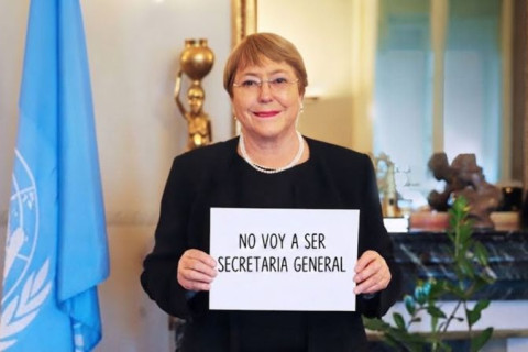 Michelle Bachelet ironiza sobre su compleja candidatura a la ONU tras revés en el Consejo de Seguridad
